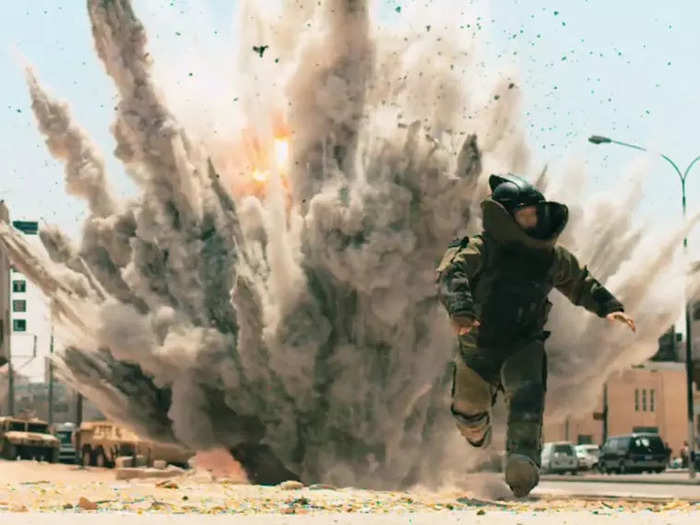 "The Hurt Locker" (2008) is an intense, awarding-winning film about war.