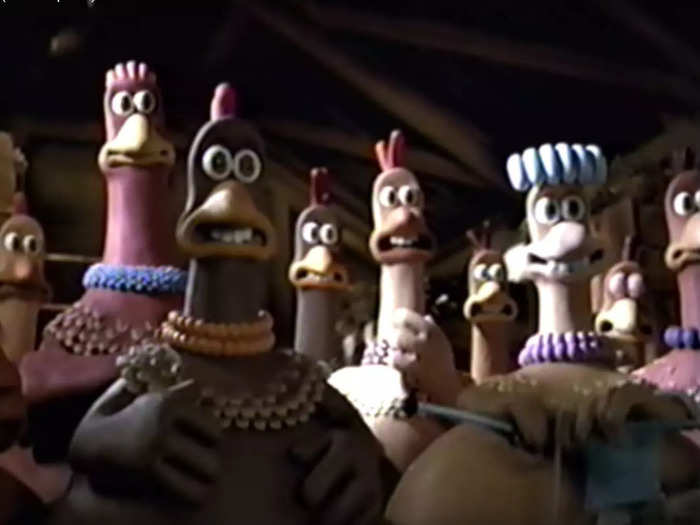 "Chicken Run" (2000) is a family-friendly film.