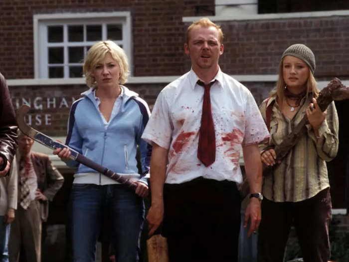 "Shaun of the Dead" (2004) is a funny look at a zombie apocalypse.