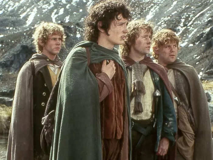 "The Lord of the Rings: The Fellowship of the Ring" (2001) is a fantasy film with an ensemble cast.