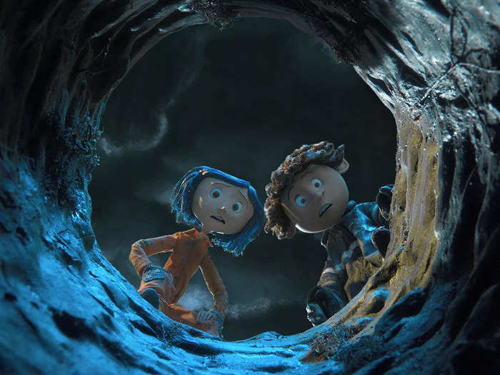 "Coraline" (2009) is a haunting animated film.