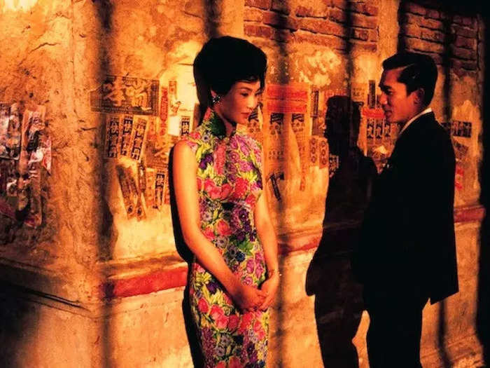 "In the Mood for Love" (2000) is a romantic drama set in Hong Kong.