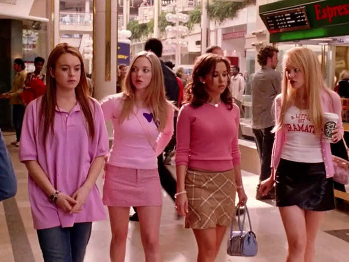 "Mean Girls" (2004) is a comedy about cliques in high school.