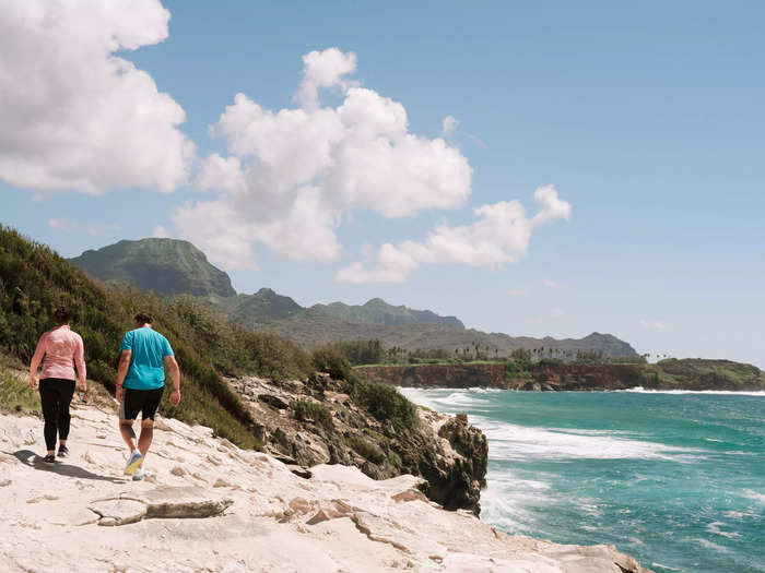 Hike the Mahaulepu Heritage Coastal Trail.