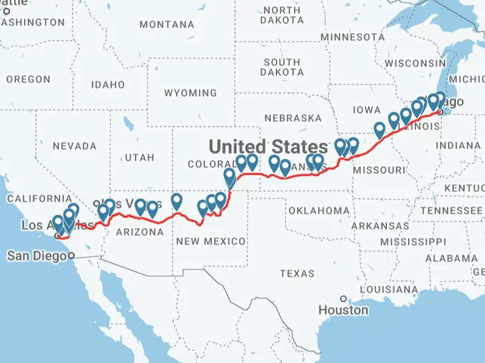 Southwest Chief: Chicago to Los Angeles