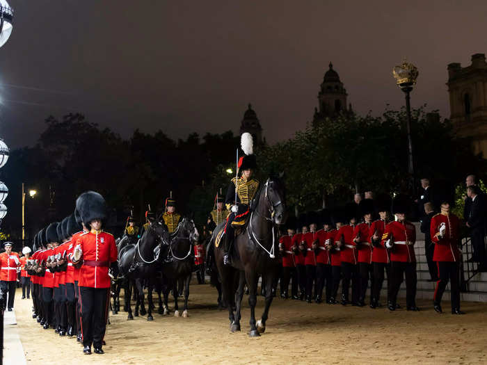 On Wednesday, ahead of the funeral, a separate procession will take place from Buckingham Palace to Westminster Hall, as the Queen