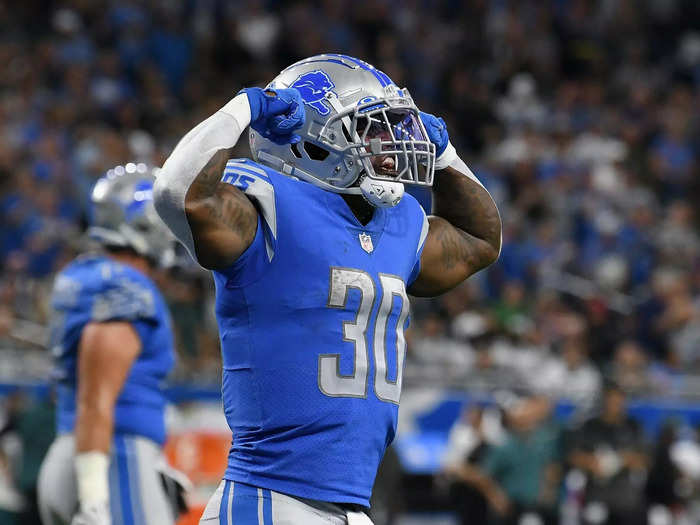 28. Detroit Lions