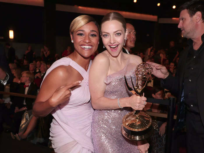 Ariana DeBose and Amanda Seyfried celebrated Seyfried