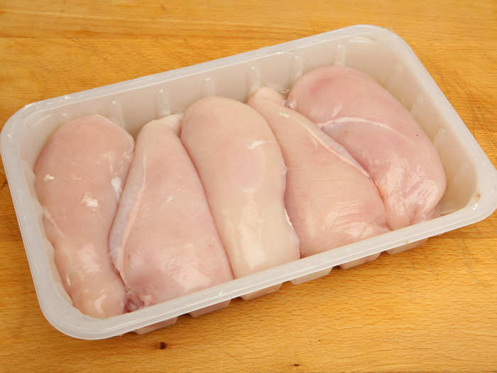 Chicken has seen a much bigger increase, though, with prices jumping 16.6% over the past year.