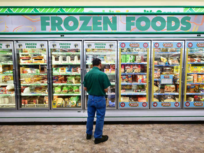 ... as do frozen and freeze-dried prepared foods, like frozen ready meals, French fries, and burgers.