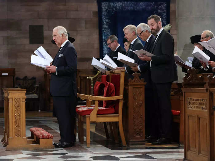 King Charles III and Queen Consort Camilla traveled to Northern Ireland for a Service of Reflection in the Queen