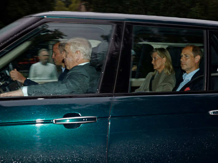 Members of the royal family traveled to Balmoral Castle to see the Queen after doctors announced they were concerned about her health.