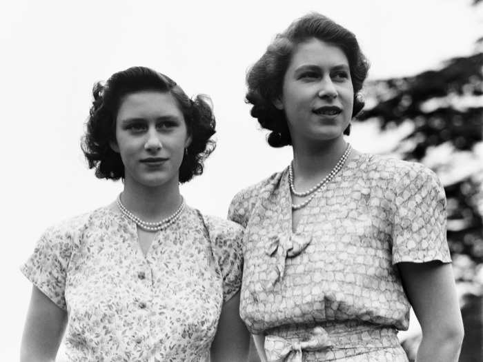 After World War II ended in 1945, 19-year-old Princess Elizabeth and her sister Princess Margaret partied incognito in the streets of London.