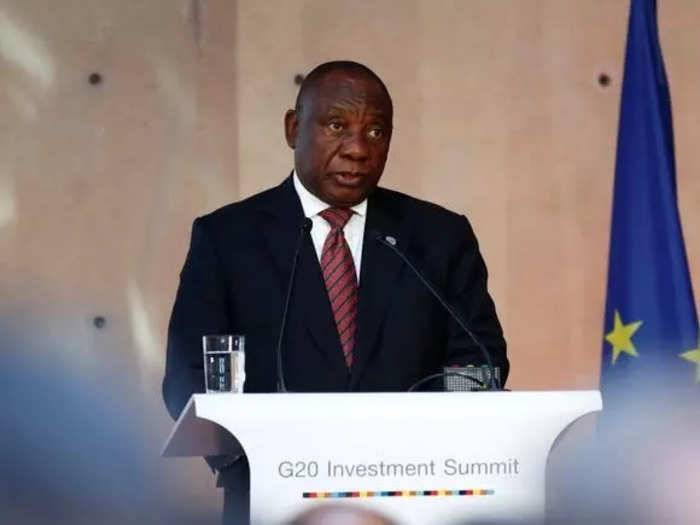 President Cyril Ramaphosa of South Africa