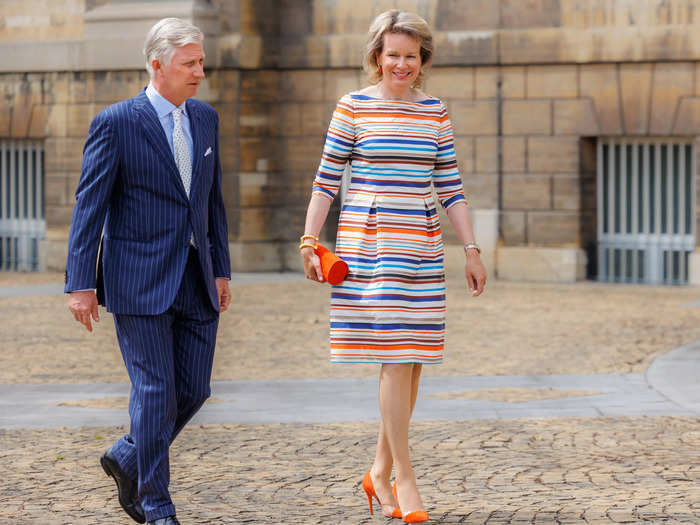 King Philippe and Queen Mathilde of Belgium