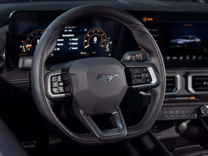 Inside, owners get a 12.4-inch digital instrument cluster that Ford says can be customized to display different animations.