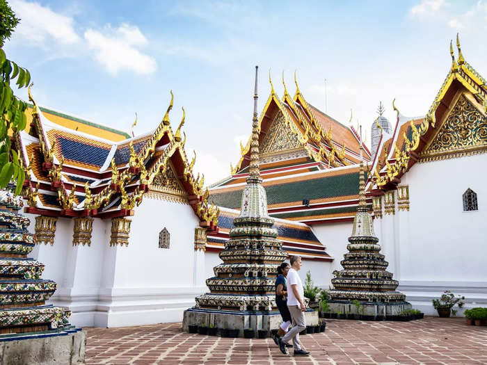 Thailand is a Buddhist country — more than 93% of its population practices the religion. Millions of tourists flock to Thailand every year to visit its thousands of temples.