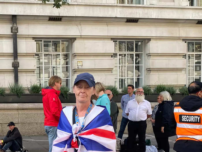 One mourner said the Queen represented 