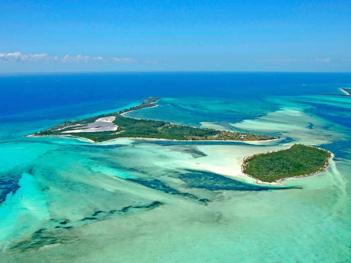 At $50 million, "Bird Cay and Cat Cay" is the most expensive of the four listings