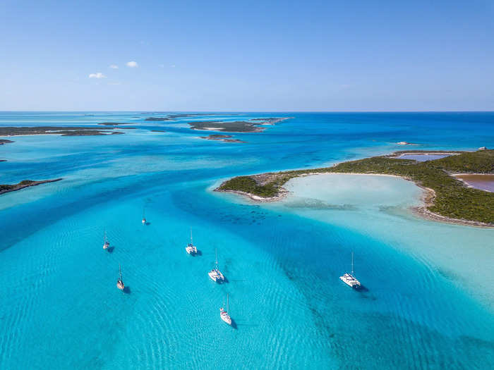 Plus, islands in the Bahamas are much larger compared to ocean islands in other parts of the world, Chris Krolow, the CEO of Private Islands Inc., told Insider.