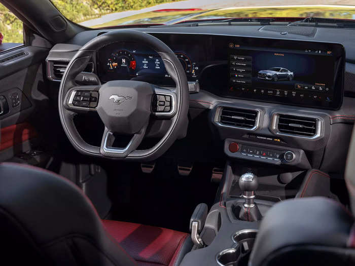 It also sports modern technology like a large digital instrument cluster and a big touchscreen. But it