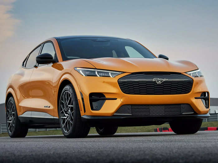 In late 2020, Ford began selling the Mustang Mach-E, its first electric SUV.