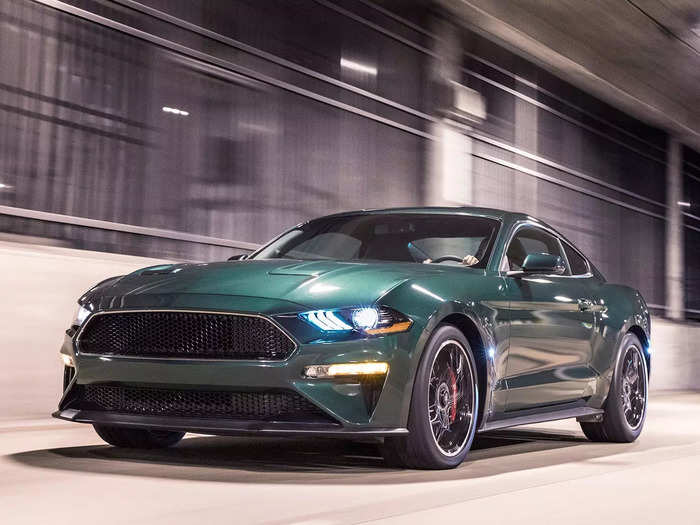 Special-edition versions included the Bullitt, which is a tribute to Steve McQueen