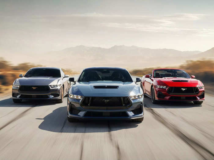 Ford unveiled the seventh generation of the Mustang on Wednesday at the Detroit auto show — and it could be the last combustion-engine version of the iconic sports car.