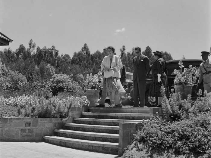 In February 1952, the then-Princess Elizabeth arrived in Kenya to meet with the governor at the time, Sir Philip Mitchell, Condé Nast Traveler reported.