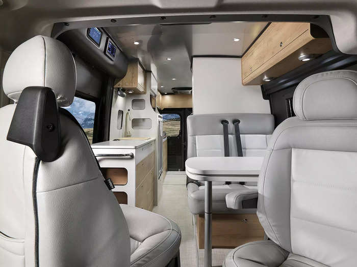 Now, this consideration has become a reality in the form of the 21-foot-long Rangeline Touring Coach camper van.