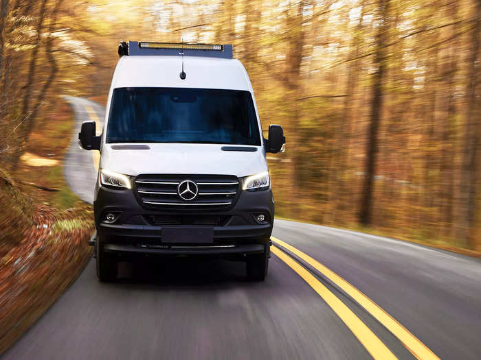 Before it announced this new Rangeline Touring Coach, the RV maker had been exclusively using Mercedes-Benz Sprinter chassis for its camper vans since 2004,  Bob Wheeler, president and CEO of Airstream, said during a virtual media event.