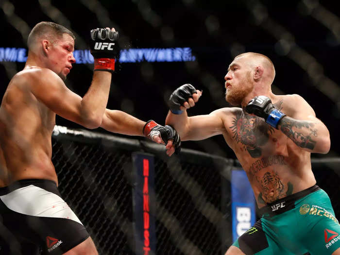 Nate Diaz v Conor McGregor II — 1.65 million PPV buys