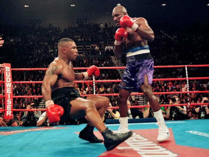 Mike Tyson v Evander Holyfield — 1.59 million PPV buys