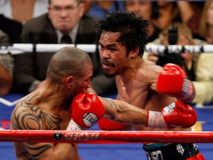 Manny Pacquiao v Miguel Cotto — 1.25 million PPV buys