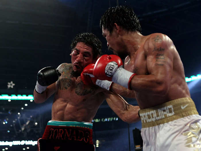 Manny Pacquiao v Antonio Margarito —1.15 million PPV buys