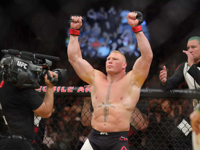 Randy Couture v Brock Lesnar — 1.01 million PPV buys