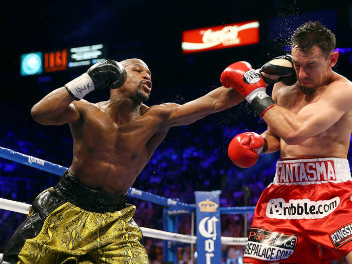 Floyd Mayweather v Robert Guerrero — 1 million PPV buys