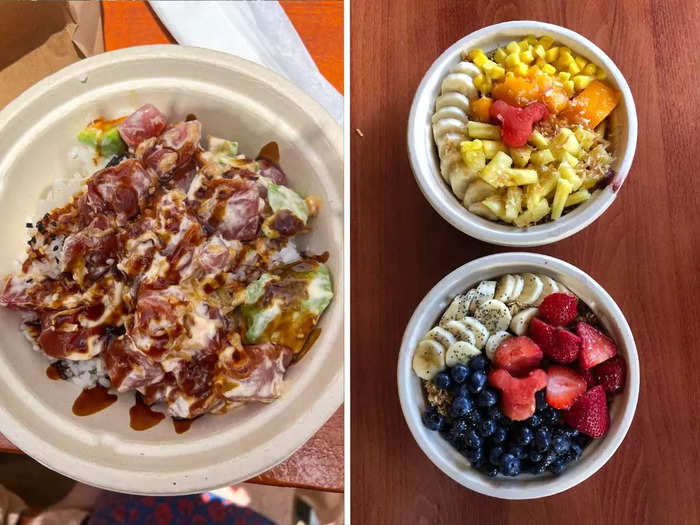 My favorite was Ulu Cafe. I thought they served the best poke bowls I had during my entire week in Hawaii. We also came here for Acai bowls for breakfast.