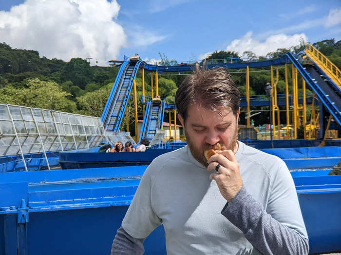 I thought the food and drink offerings I tried at the park were relatively standard but still delicious.