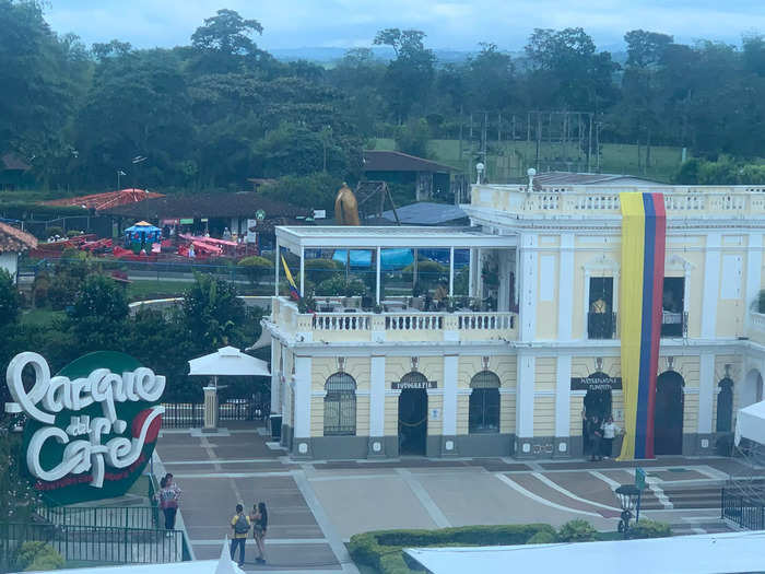 I recently went to Parque del Café, an amusement park in western Colombia dedicated to Colombian coffee.