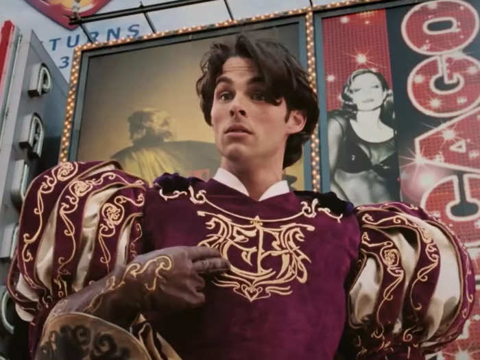 James Marsden portrayed the kind-hearted and heroic Prince Edward.