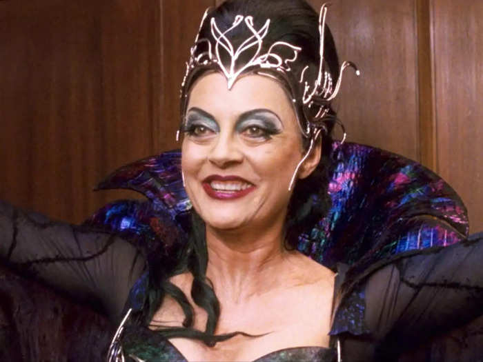 Susan Sarandon starred as the wicked Queen Narissa.