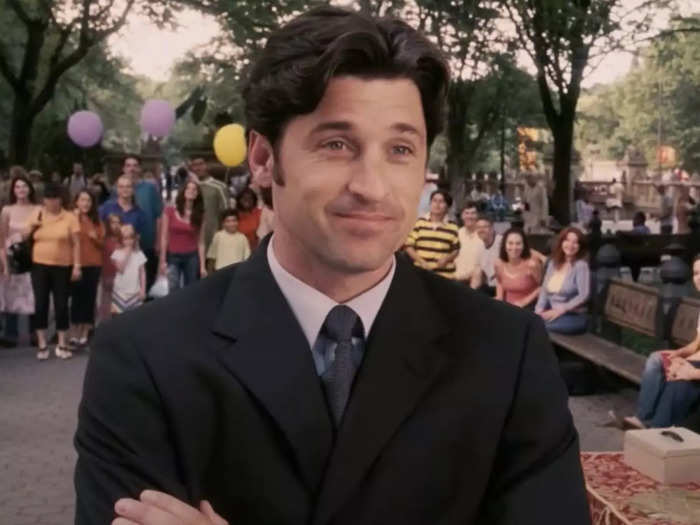 Patrick Dempsey played Robert Philip, a divorce attorney who became cynical about love after his own failed marriage.