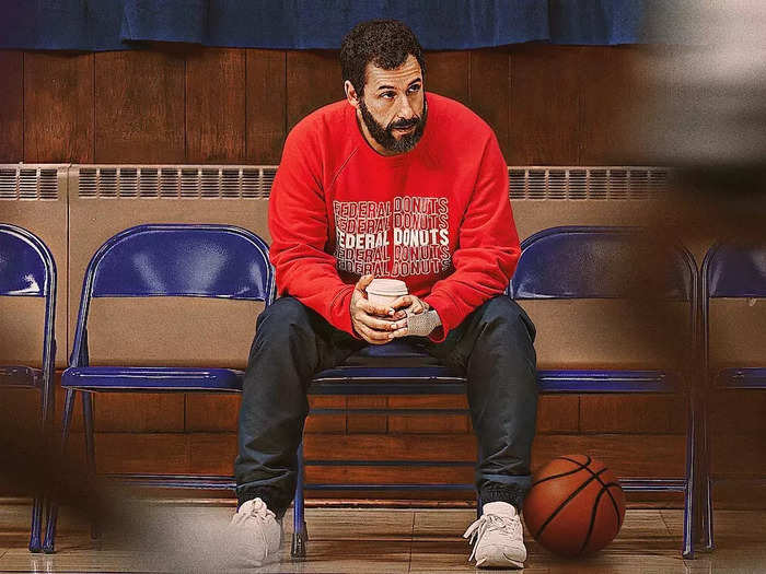 Adam Sandler earned critical acclaim for his central role in "Hustle."