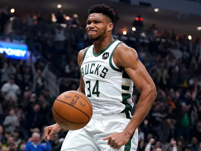 10. Giannis Antetokounmpo