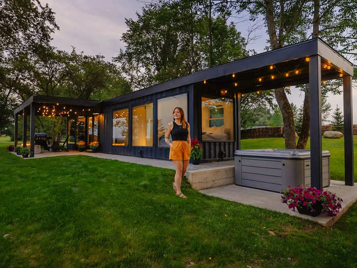 Like the Hickory Outlook, the original Scenic Orchard is a small home standing at 300 square-feet.