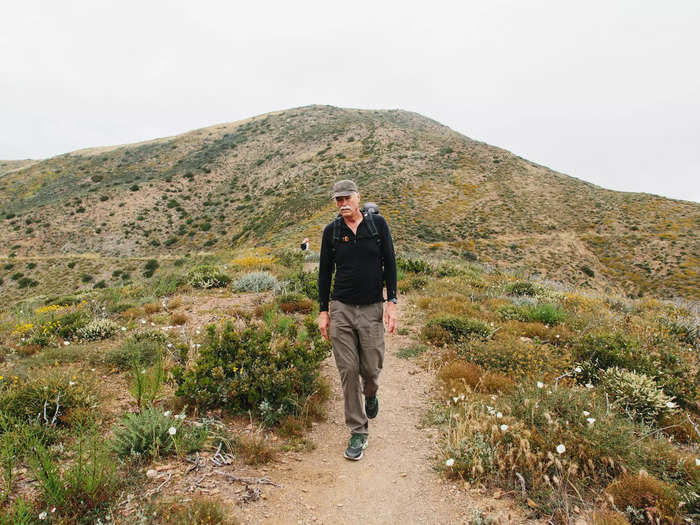 Everyday, Ranch-goers are woken at 5:30 a.m. daily for a stretch, vegan breakfast, and four-hour hike in the mountains powered by six almonds.