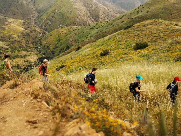 … where guests are (somewhat ironically) greeted with a daily preset 5:30 a.m. to 8:00 p.m. schedule, 1,400 calories, and four-hour hikes.