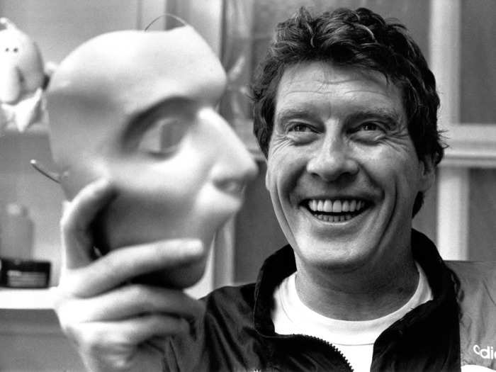Michael Crawford, who played the original Phantom in 1988, was all smiles during rehearsals for the Broadway opening.