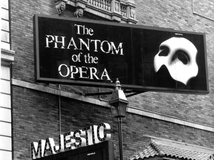 "The Phantom of the Opera," written by Andrew Lloyd Webber, premiered at the Majestic Theatre in New York City on January 26, 1988.